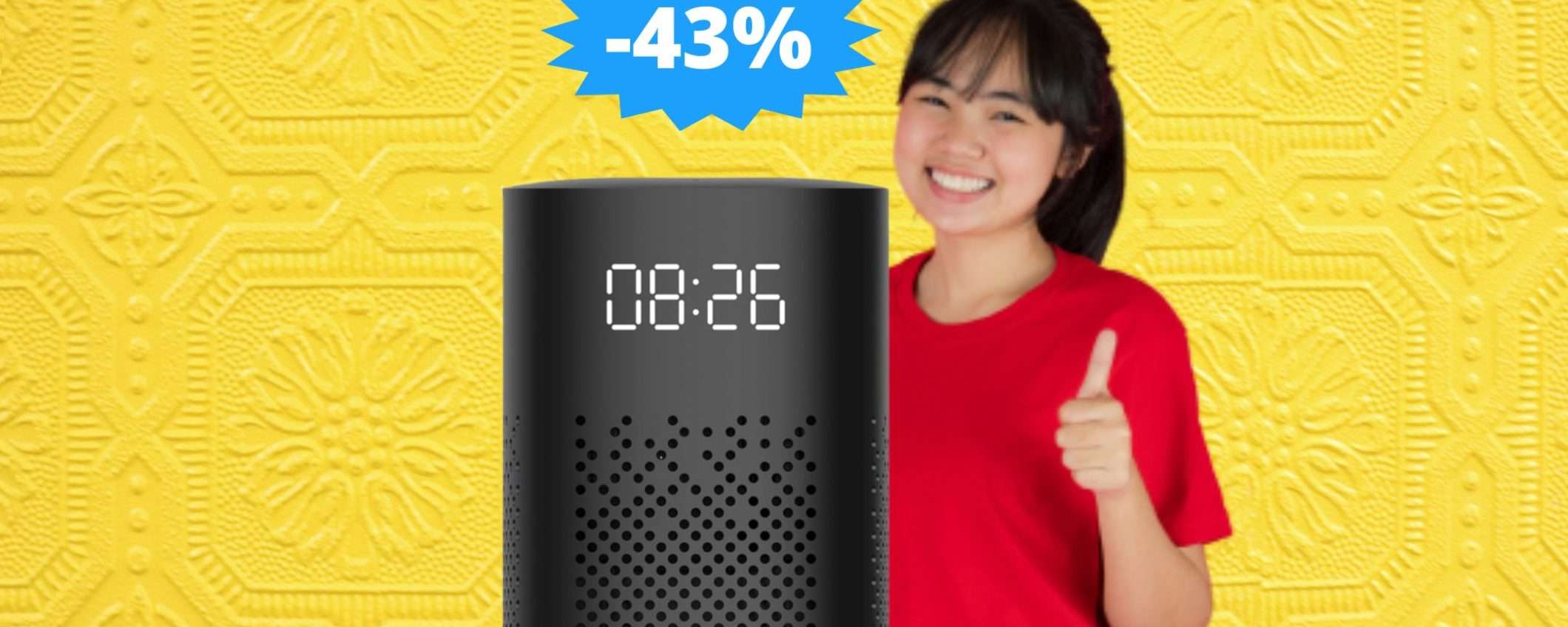 Xiaomi Smart Speaker: CROLLO del prezzo su Amazon (-43%)