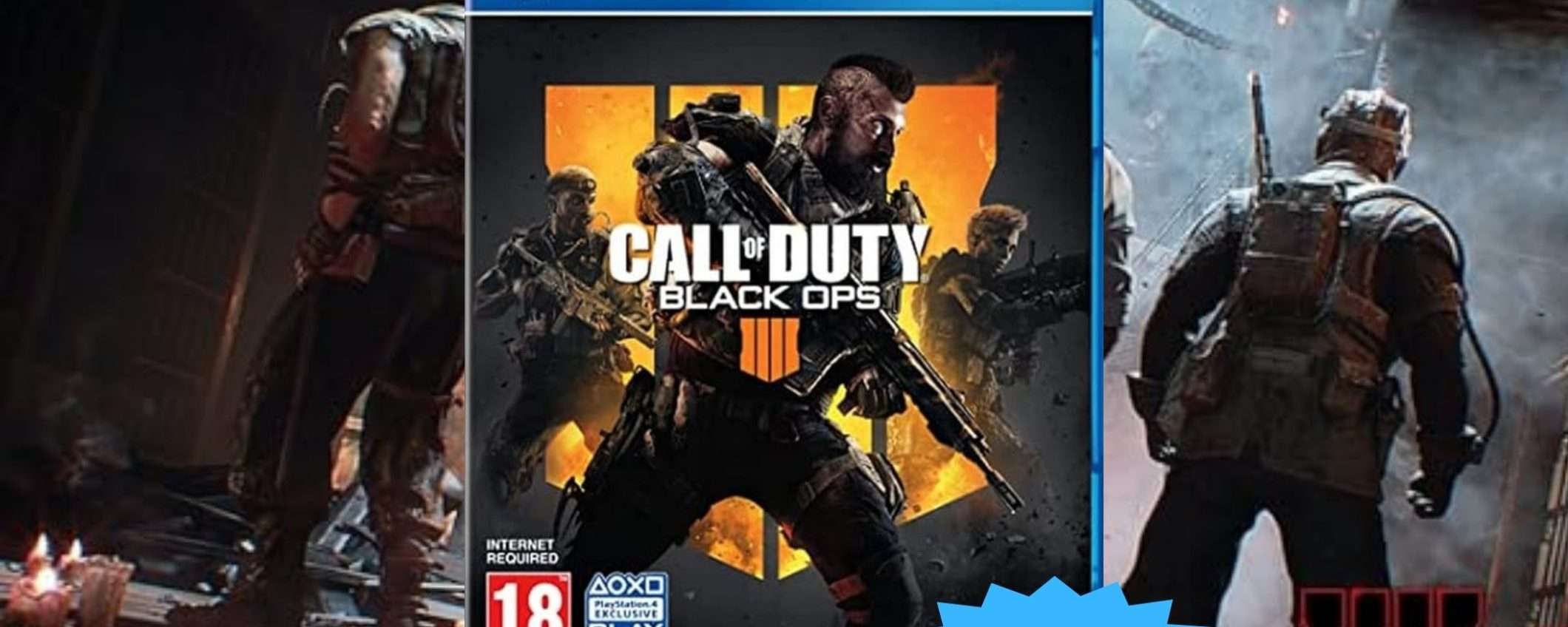 Call of Duty Black Ops 4 per PS4: prezzo BOMBA su Amazon (63%)