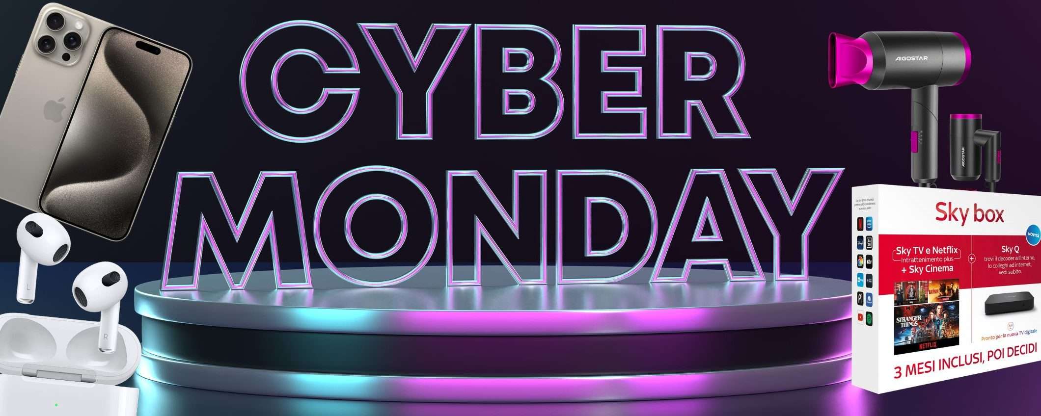 Oggi è il Cyber Monday: le 16 occasioni WOW a prezzo SHOCK su Amazon