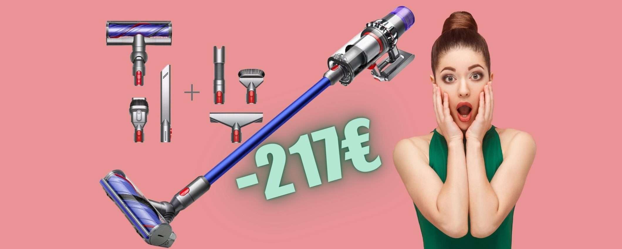 Dyson V11: il MIGLIORE aspirapolvere elettrico tuo a 217€ in MENO