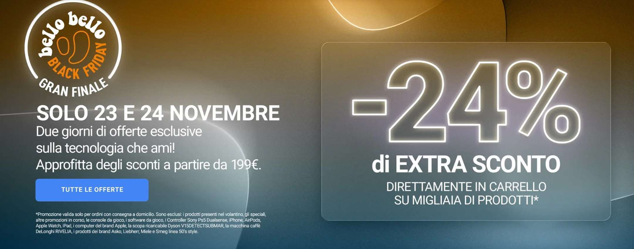 Black Friday Unieuro ecco le 10 offerte da non perdere