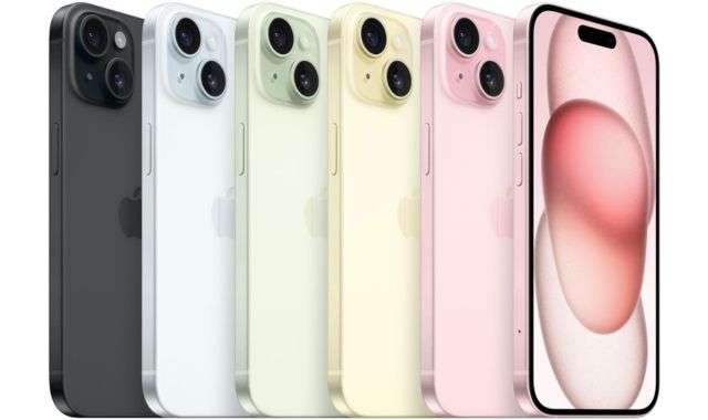 iPhone 15 colorazioni