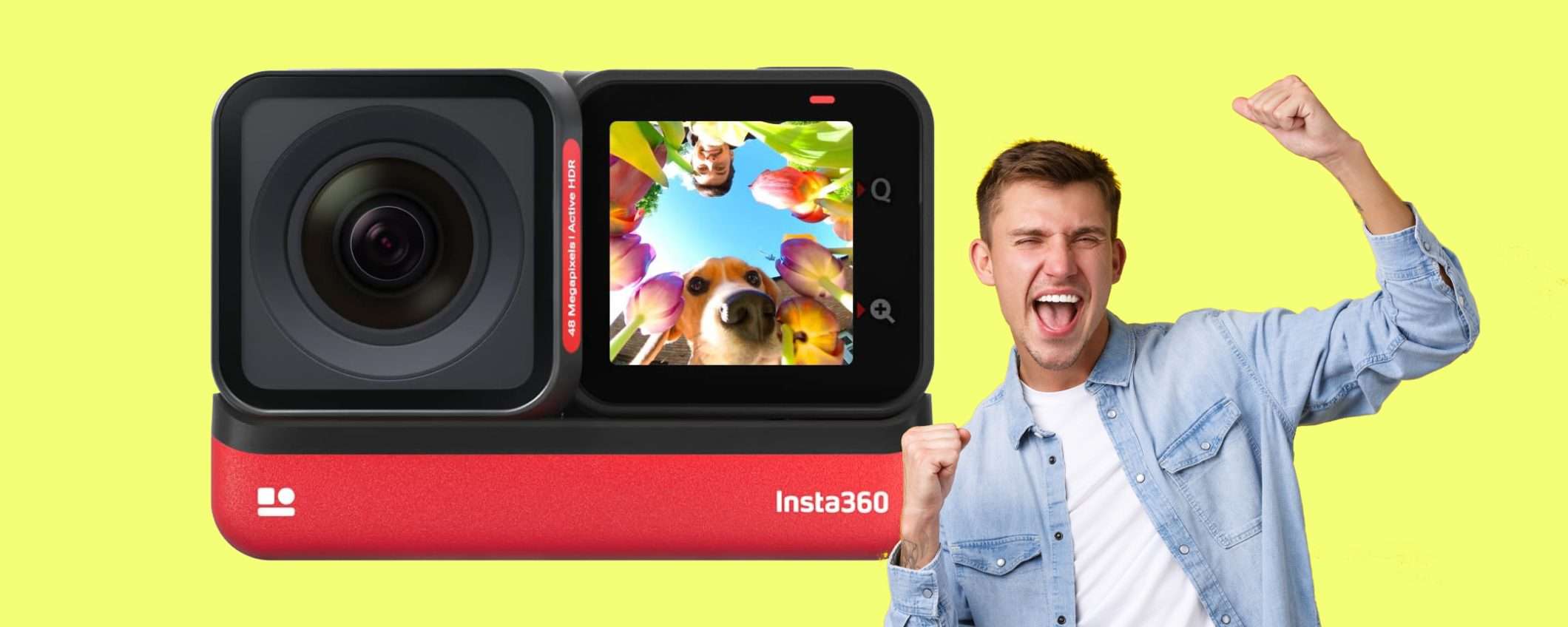 Insta360 ONE RS 4K Edition SCONTATISSIMA, paga anche a rate!