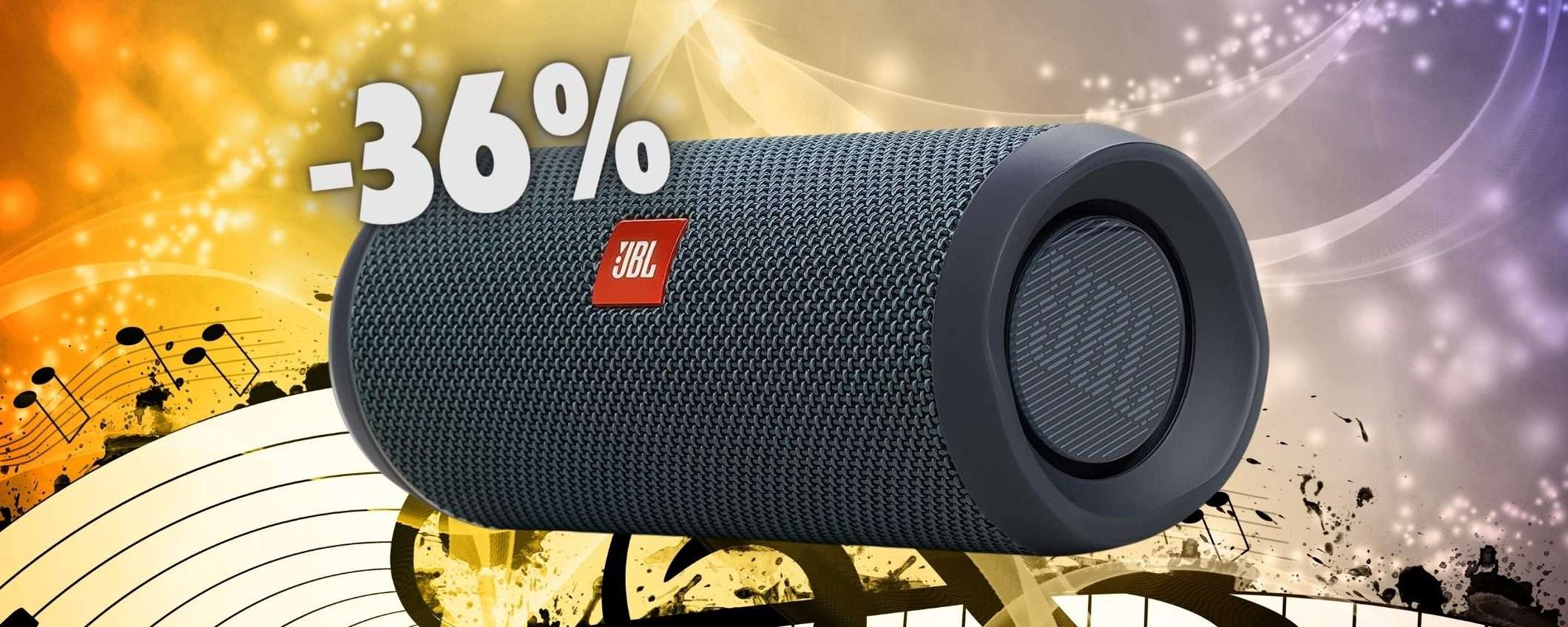 JBL Flip Essential 2 al MINIMO STORICO Amazon (-36%)