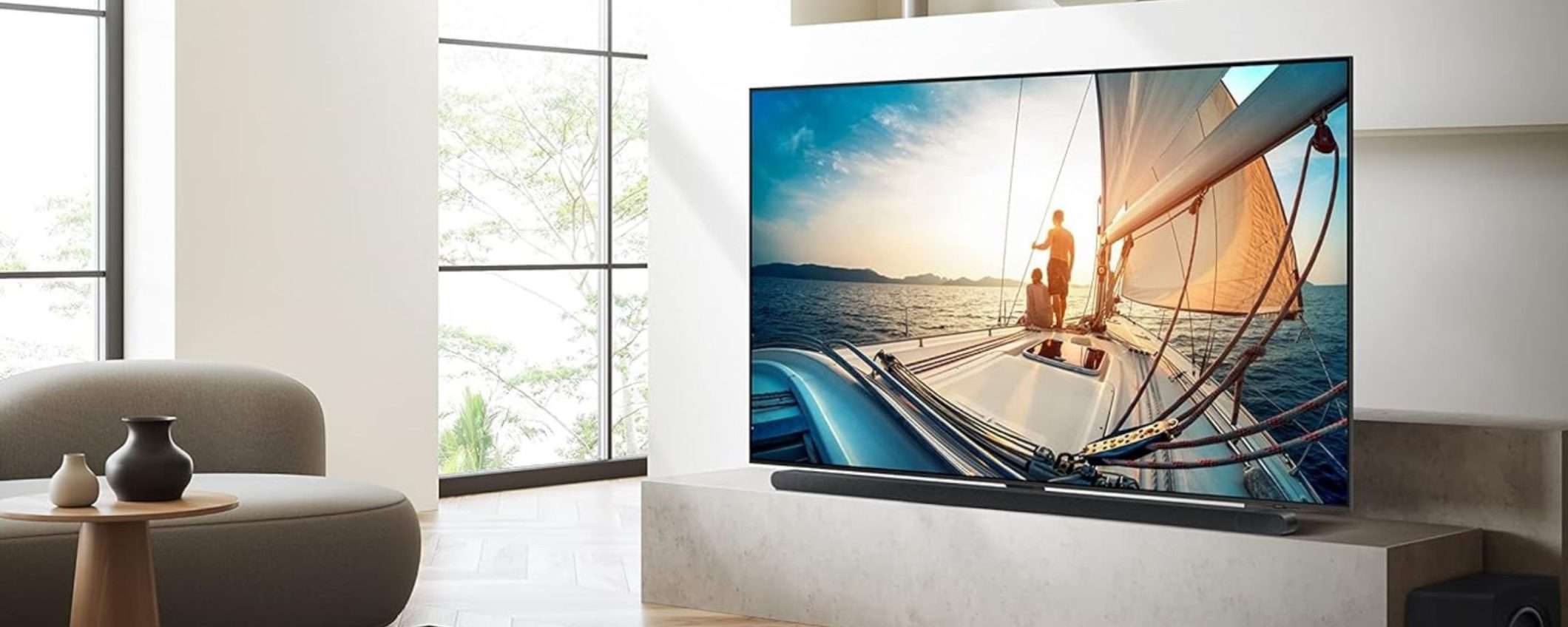 La Cyber Week di eBay COLPISCE ANCORA: -47% smart TV Samsung QLED 55