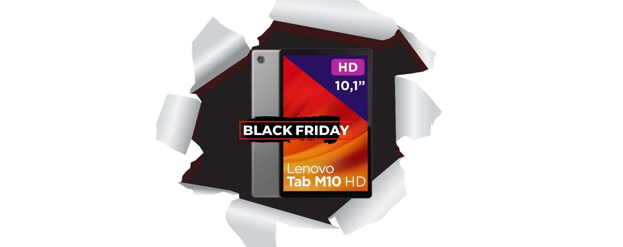 Lenovo Tab M10 2a Generazione: solo 119€ con il Black Friday