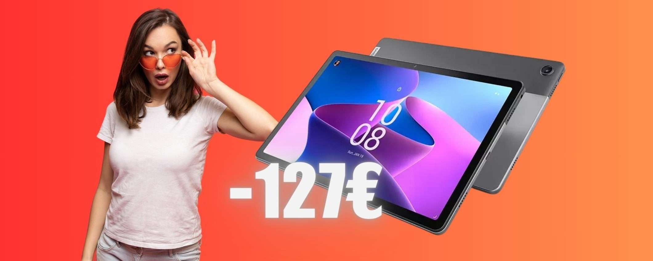 Lenovo Tab M10 Plus su eBay a PREZZO ASSURDO (-127€)