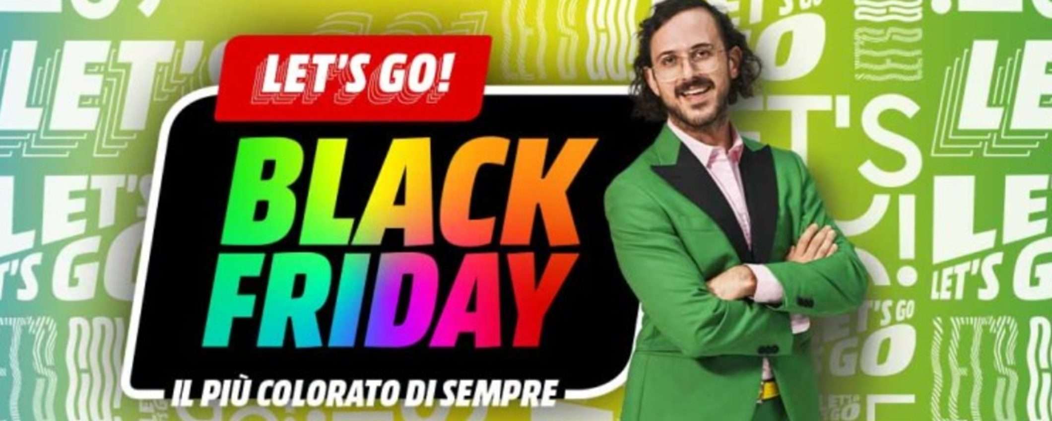 Per MediaWorld il Black Friday è coloratissimo e a Tasso Zero