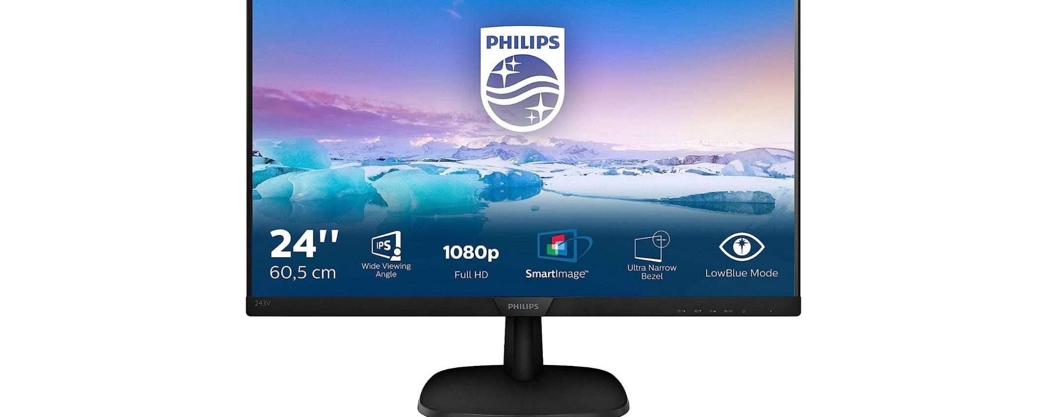 Monitor 24'' Full HD in offerta a 79€ per il Black Friday di Amazon