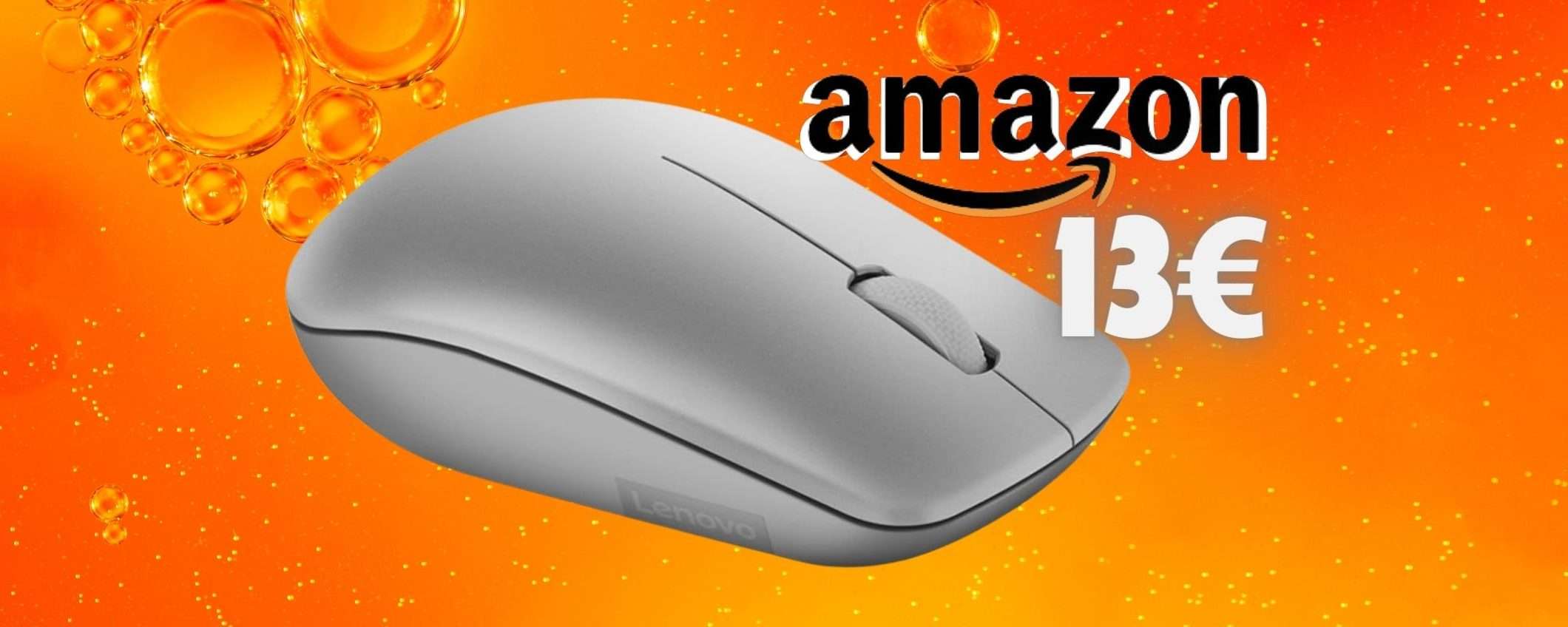 Mouse wireless Lenovo 530: elegante, compatto ed economico