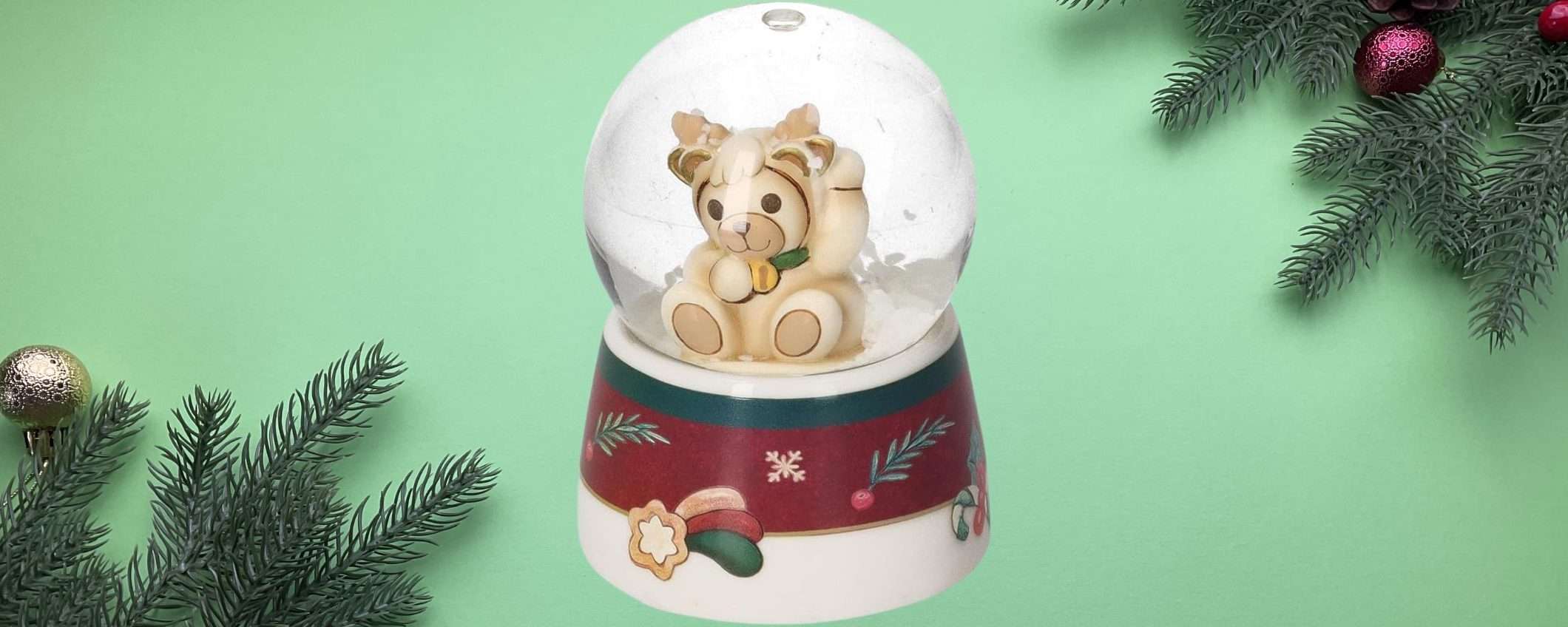 Thun, palla di neve Teddy a 19,90€: MERAVIGLIOSA novità Amazon