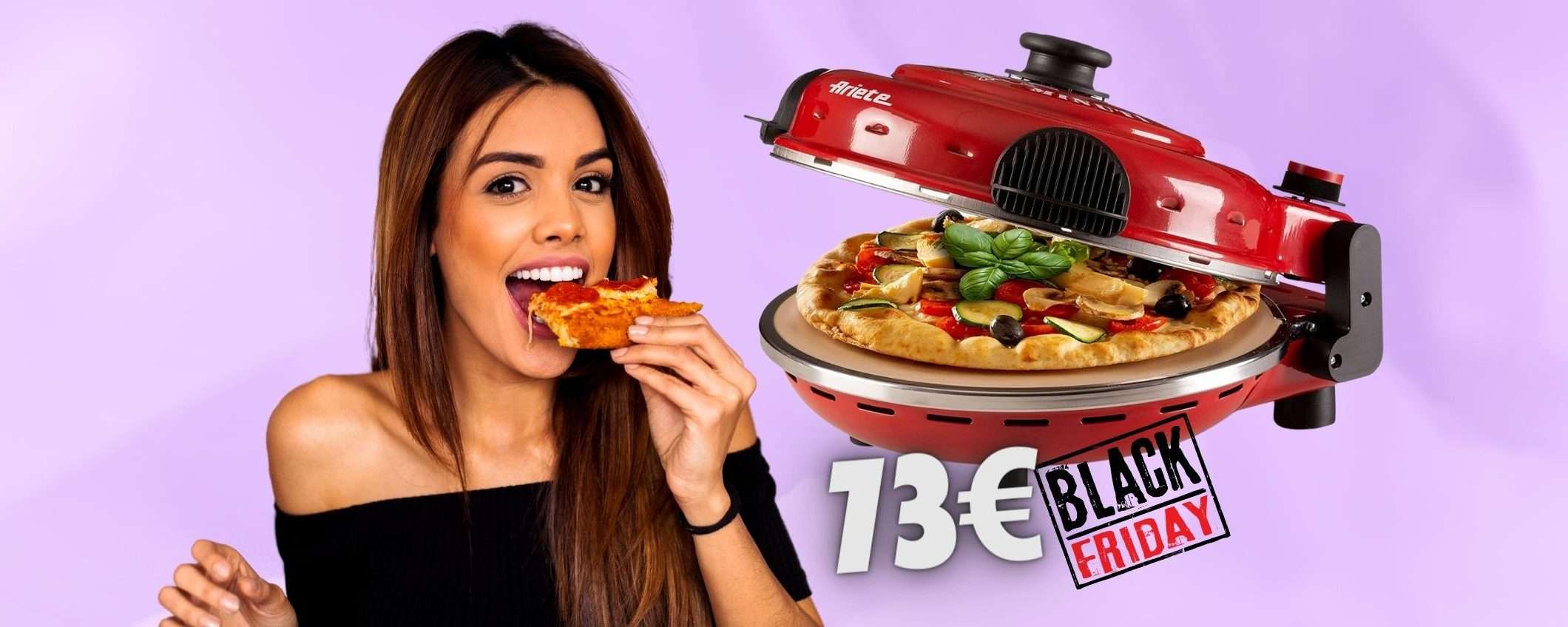 Pizza espressa con il fornetto Ariete, SOLO 73€ al Black Friday