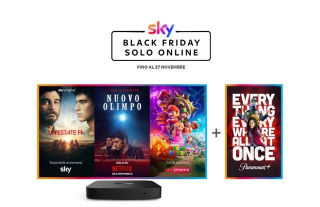 sky black friday solo online