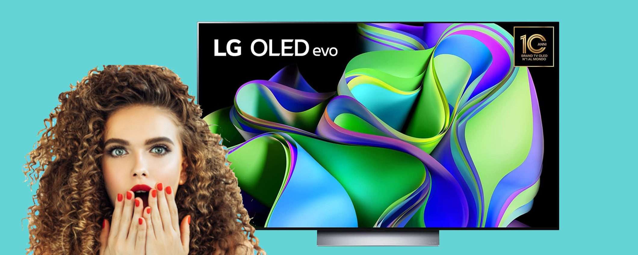 Smart TV LG OLED evo 4K 2023 da 55