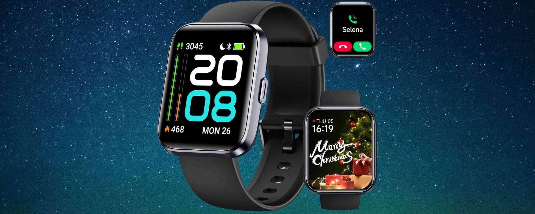 Smartwatch a 19,99€ su Amazon: sconto 80% per un Black Friday WOW