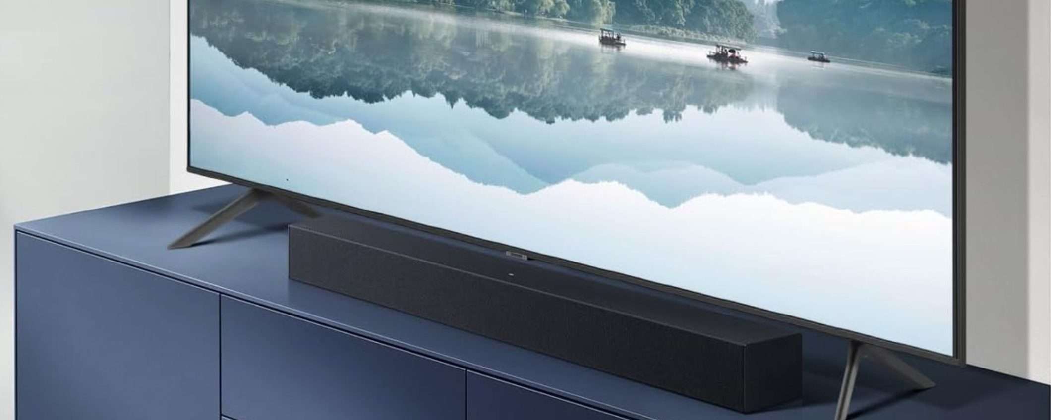 SOUND potente che SCONVOLGE casa: soundbar Samsung 2.0 a 79€