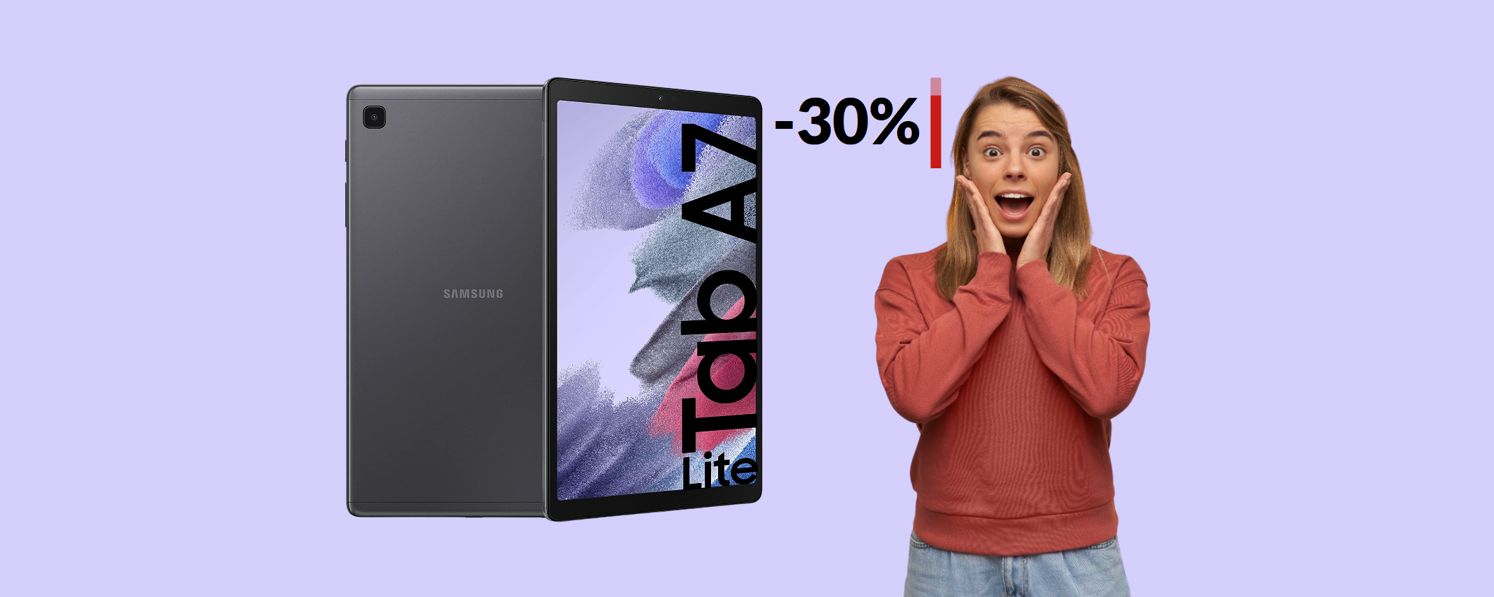 Tablet Samsung ad appena 119€? Oggi puoi con il MAXI SCONTO