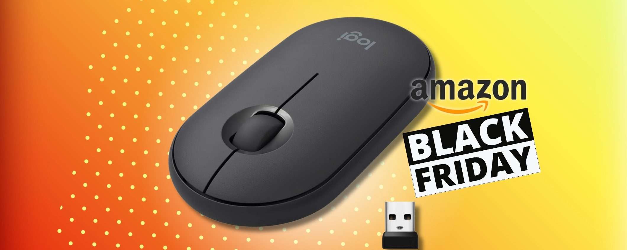 Il Black Friday BRUCIA il prezzo di Logitech Pebble: il mouse più ambito