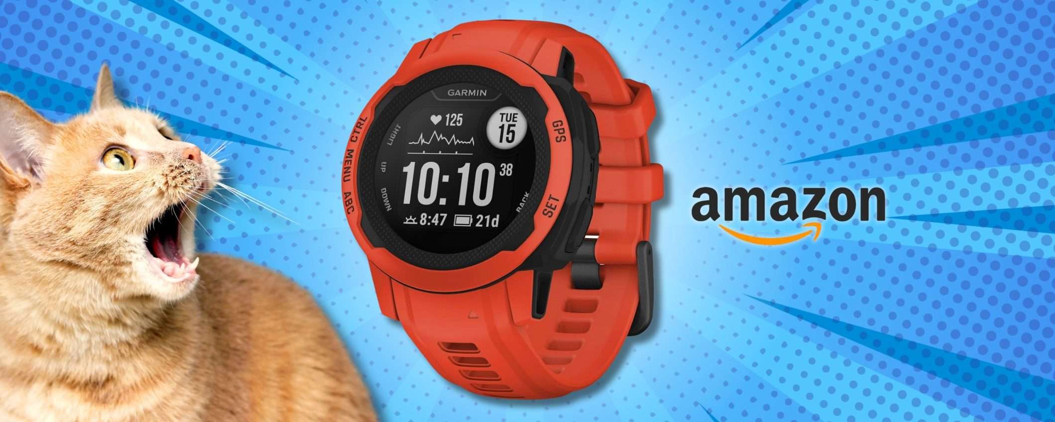 Garmin Instinct 2S doppio sconto ESTREMO per lo smartwatch COLOSSALE