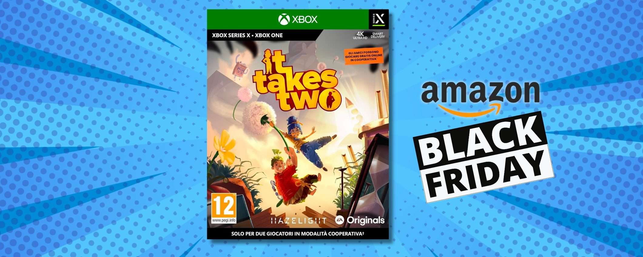 IT TAKES TWO per Xbox One in SCONTO: gioca in coppia, scopri l'AMORE