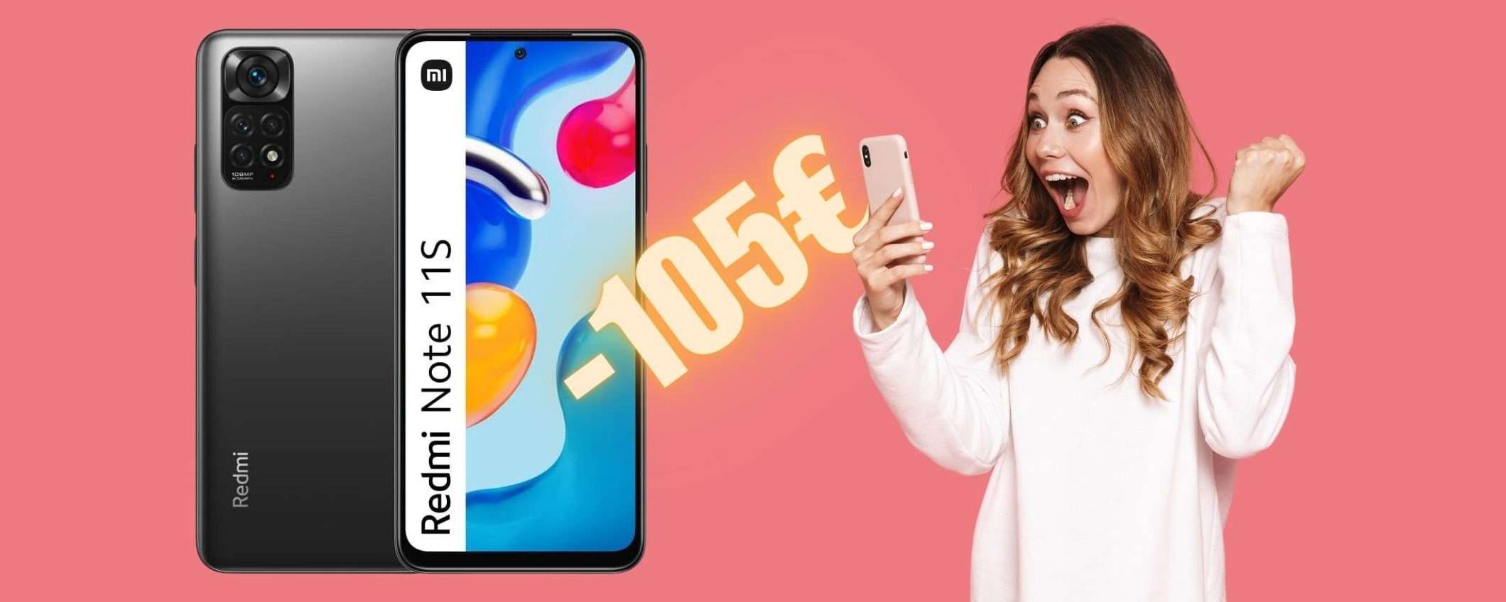 Xiaomi Note 11S a prezzo REGALO solo su Amazon (-105€)