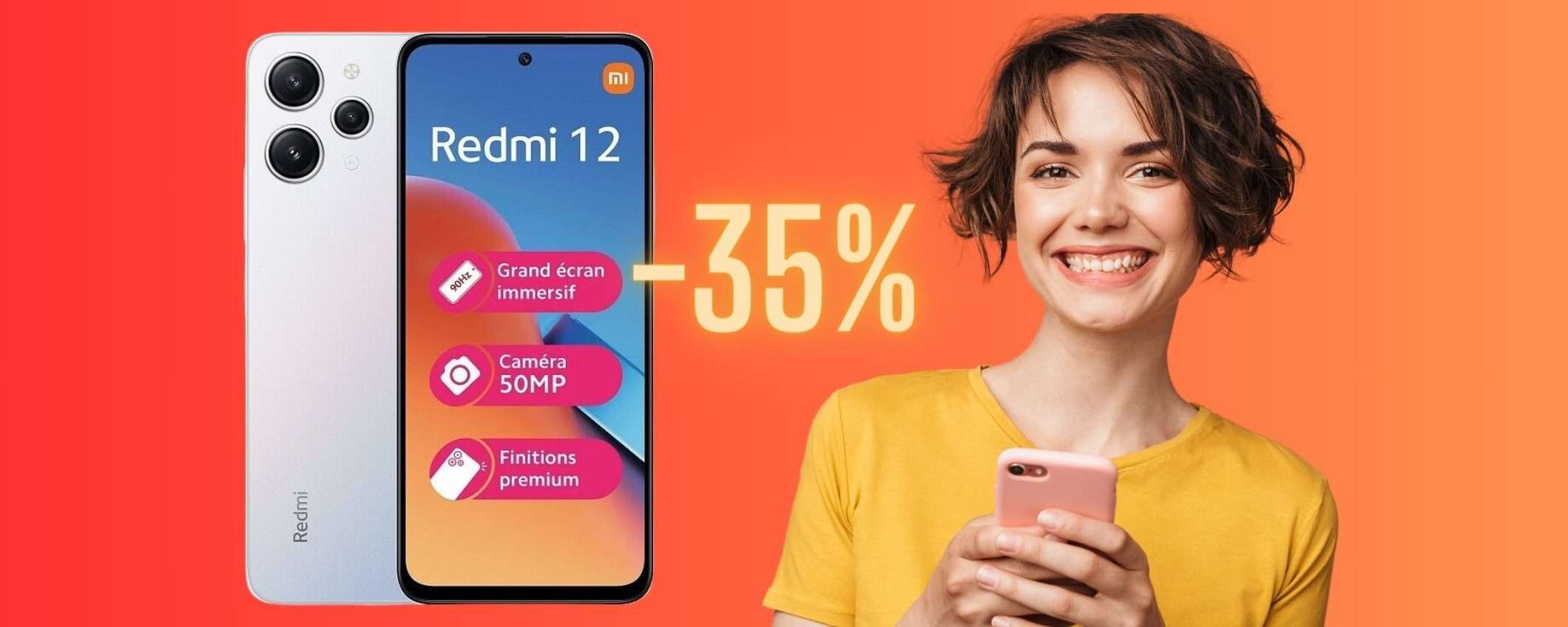 Xiaomi Redmi 12 da 256GB a PREZZO WOW su eBay (-35%)