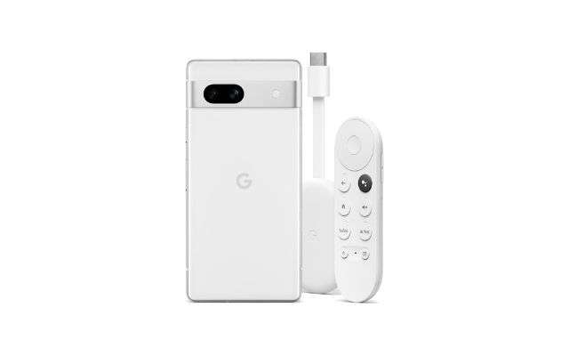 Google Pixel 7a con Chromecast