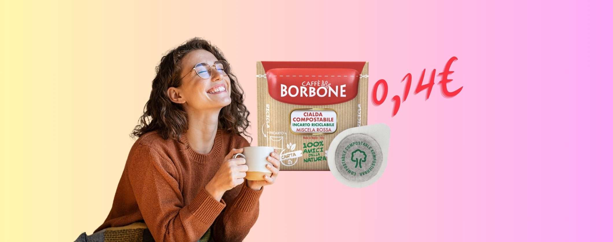 600 Cialde Caffè Borbone a soli 0,14€: approfitta della promo eBay