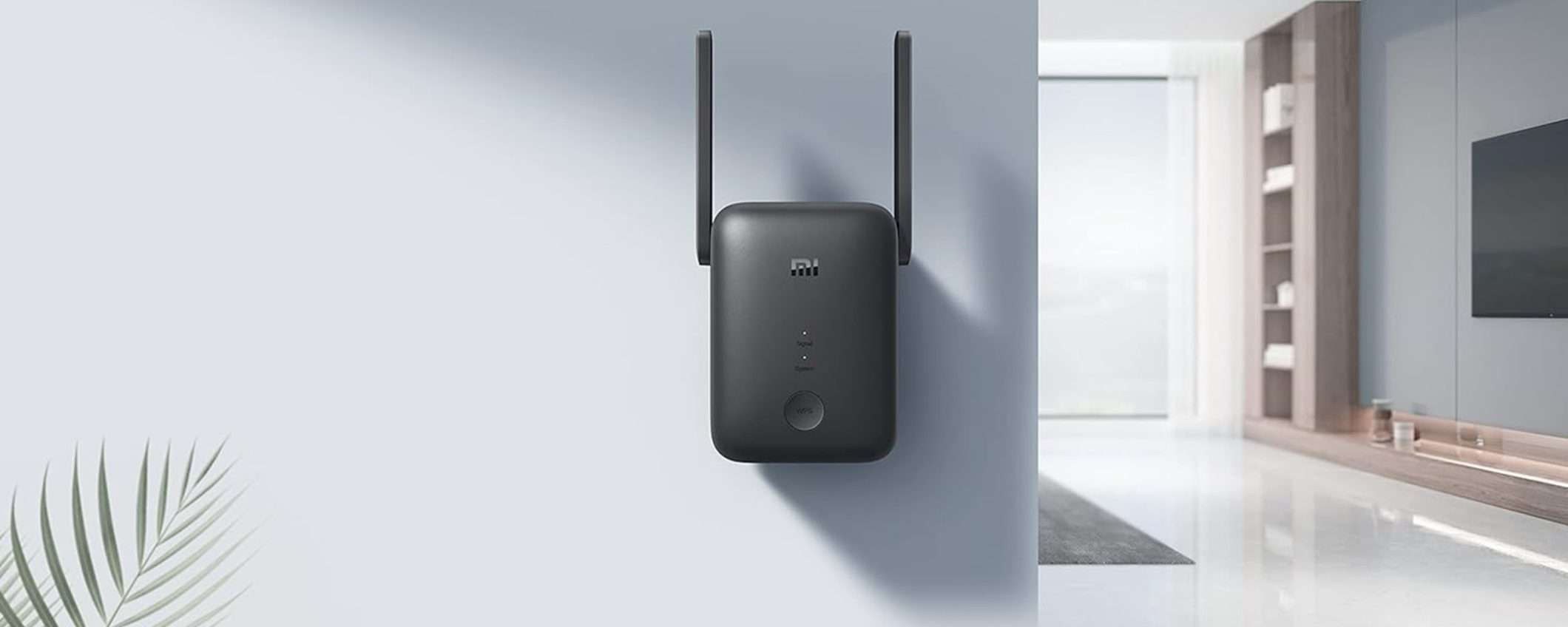 Xiaomi Mi Wi-Fi Range Extender AC1200: alta qualità e velocità di connessione a soli 24€