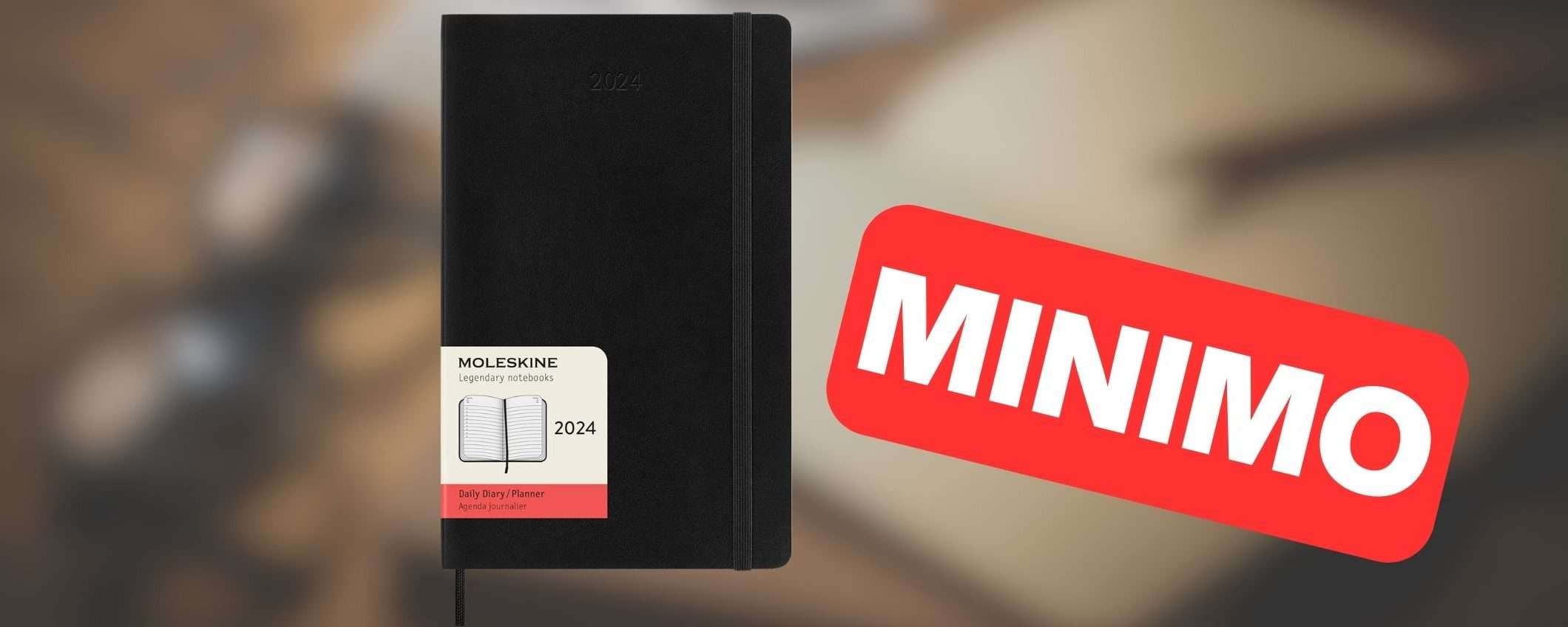 Agenda Moleskine 2024: offerta al minimo storico su Amazon