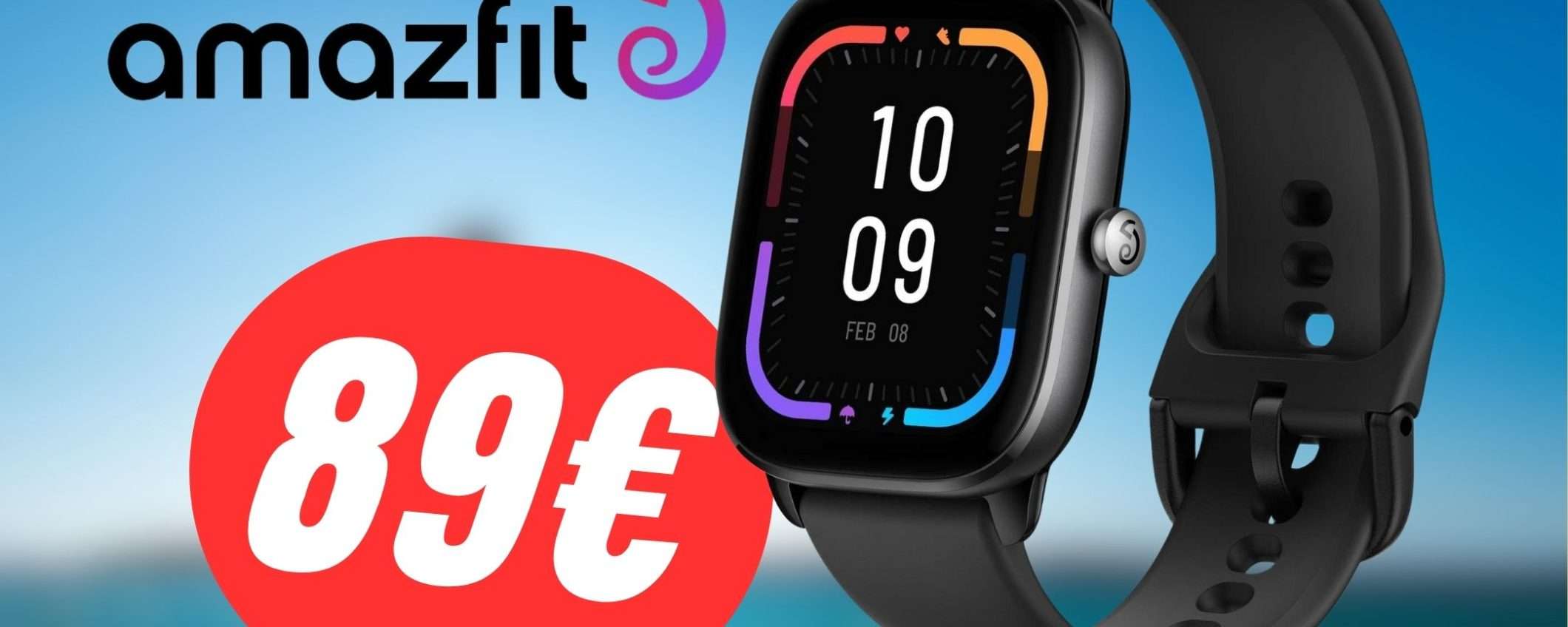 Lo Smartwatch Amazfit GTS 4 Mini è perfetto a questo prezzo!