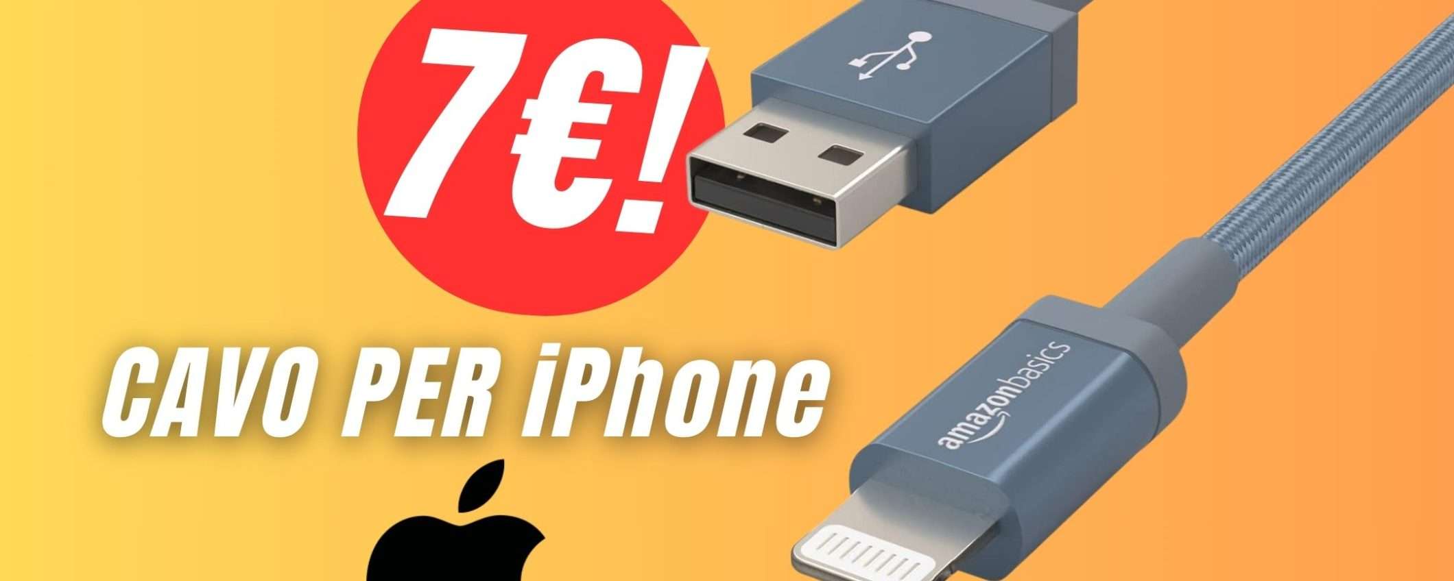 Cambia il tuo vecchio Cavo per iPhone grazie a questo sconto del 20%!