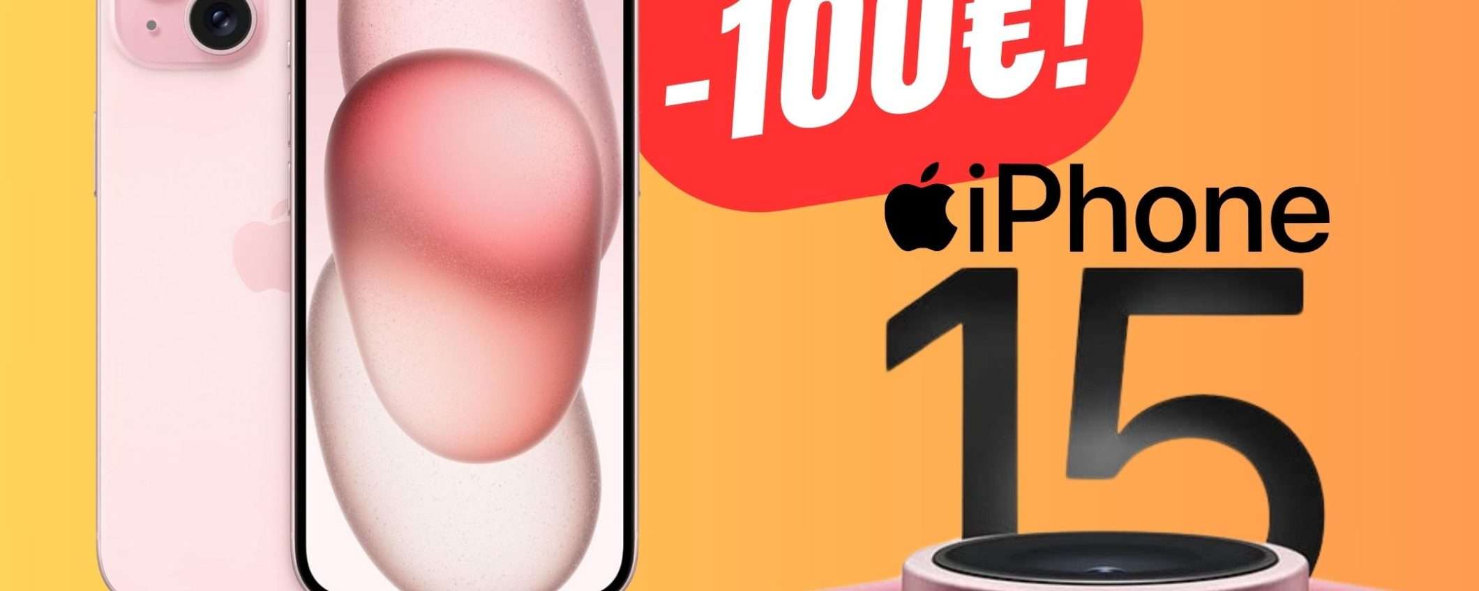 PREZZO FOLLE per iPhone 15 Rosa su Amazon!