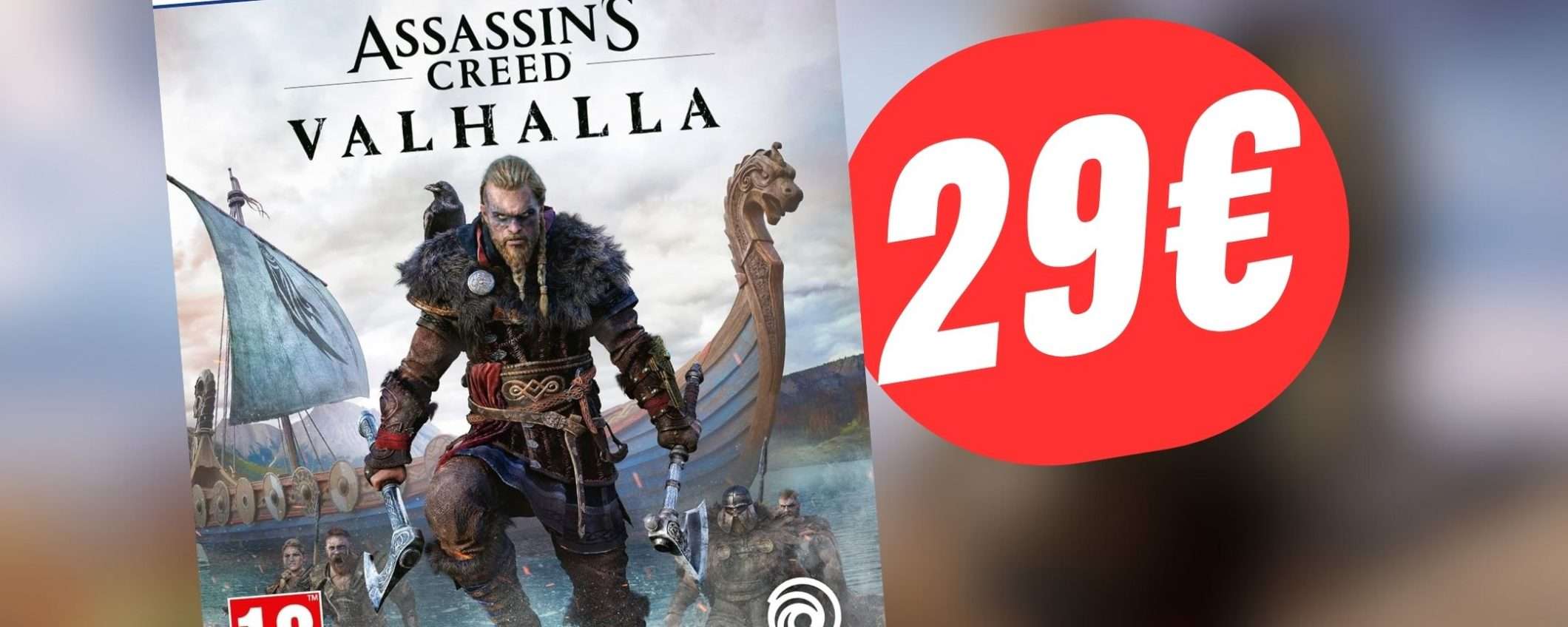 Assassin's Creed Valhalla per PS5 CROLLA a soli 29,98€ grazie a questo SCONTO!