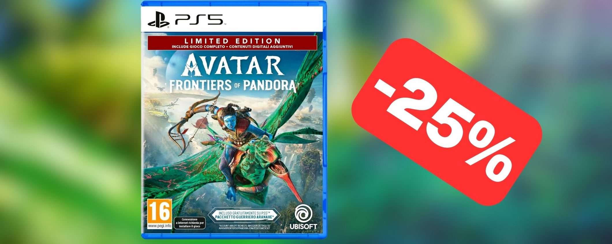 Il nuovo videogioco di Avatar in OFFERTA LAMPO su Amazon (-25%)