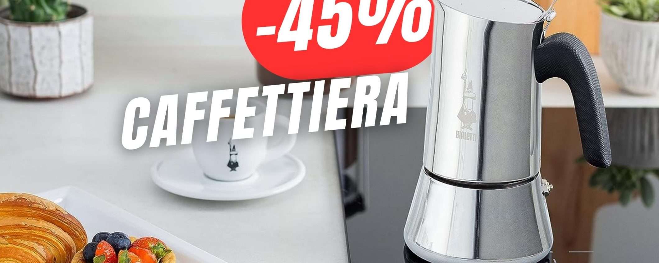 Fai il caffè tradizionale con la Caffettiera Bialetti!