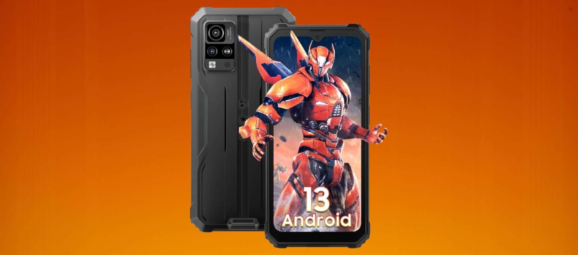 Rugged smartphone in offerta a metà prezzo su Amazon: indistruttibile e autonomia pazzesca