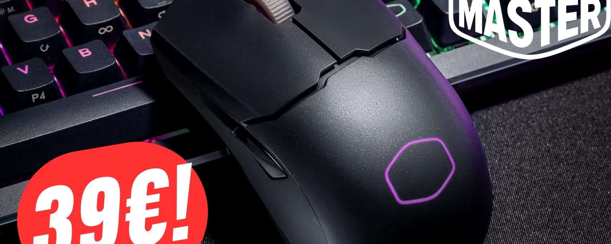 PREZZACCIO per il Mouse da Gaming senza fili di Cooler Master!