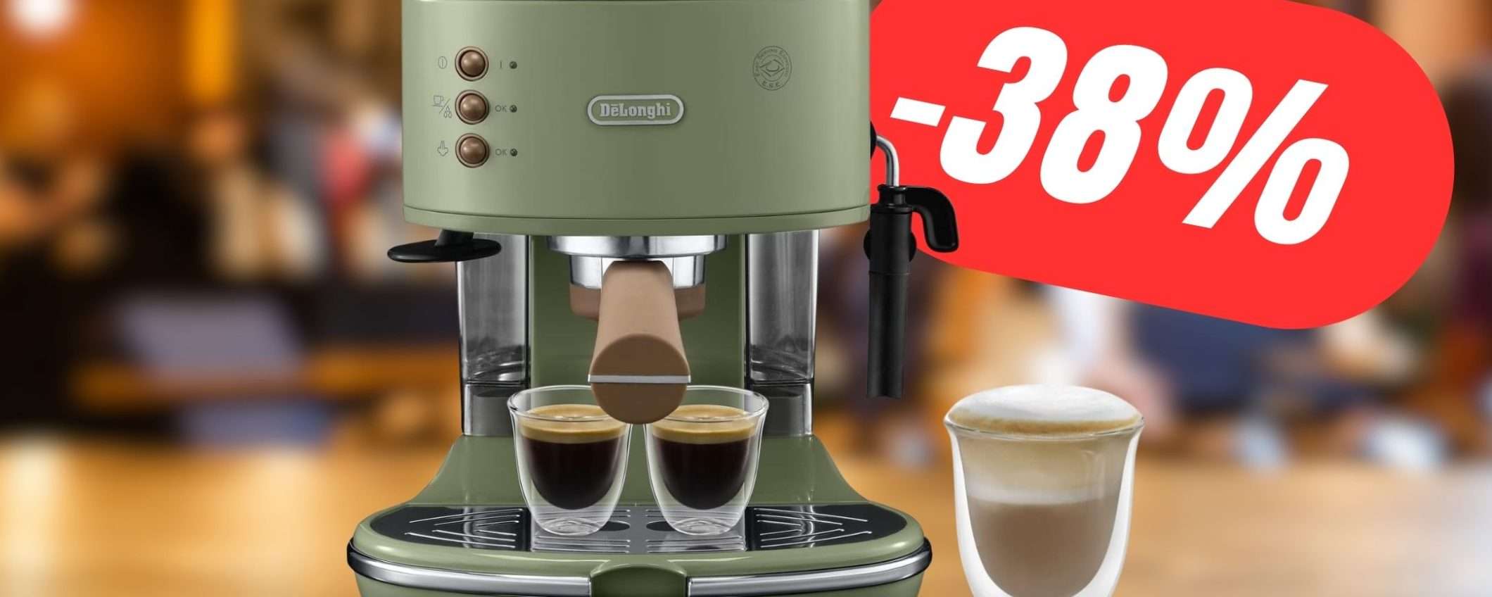 Questa Macchina da Caffè completa ti farà sentire al Bar!