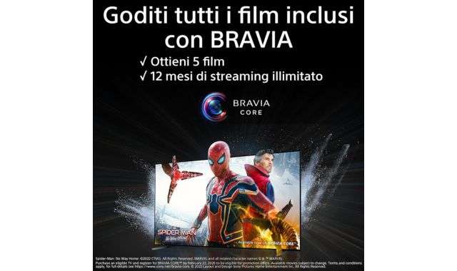 Film gratis Bravia Core