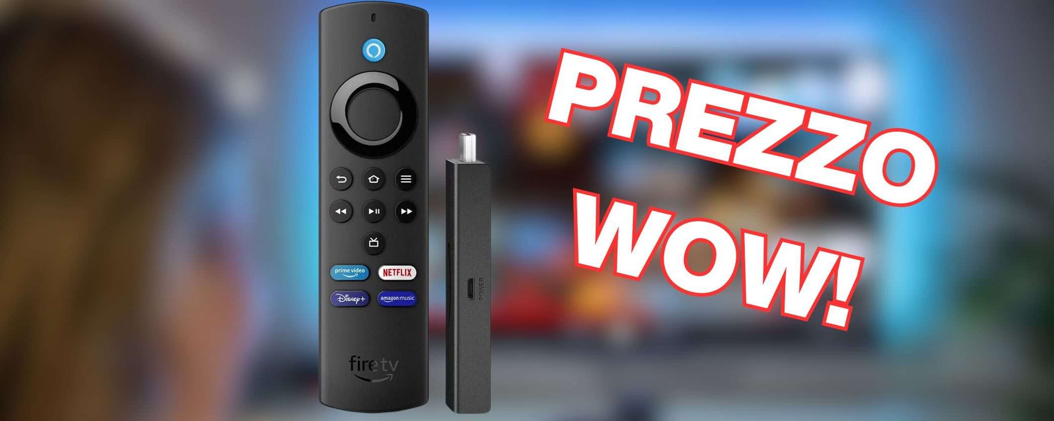 Fire TV Stick Lite è in OFFERTA ad un prezzo STRACCIATO (-34%)