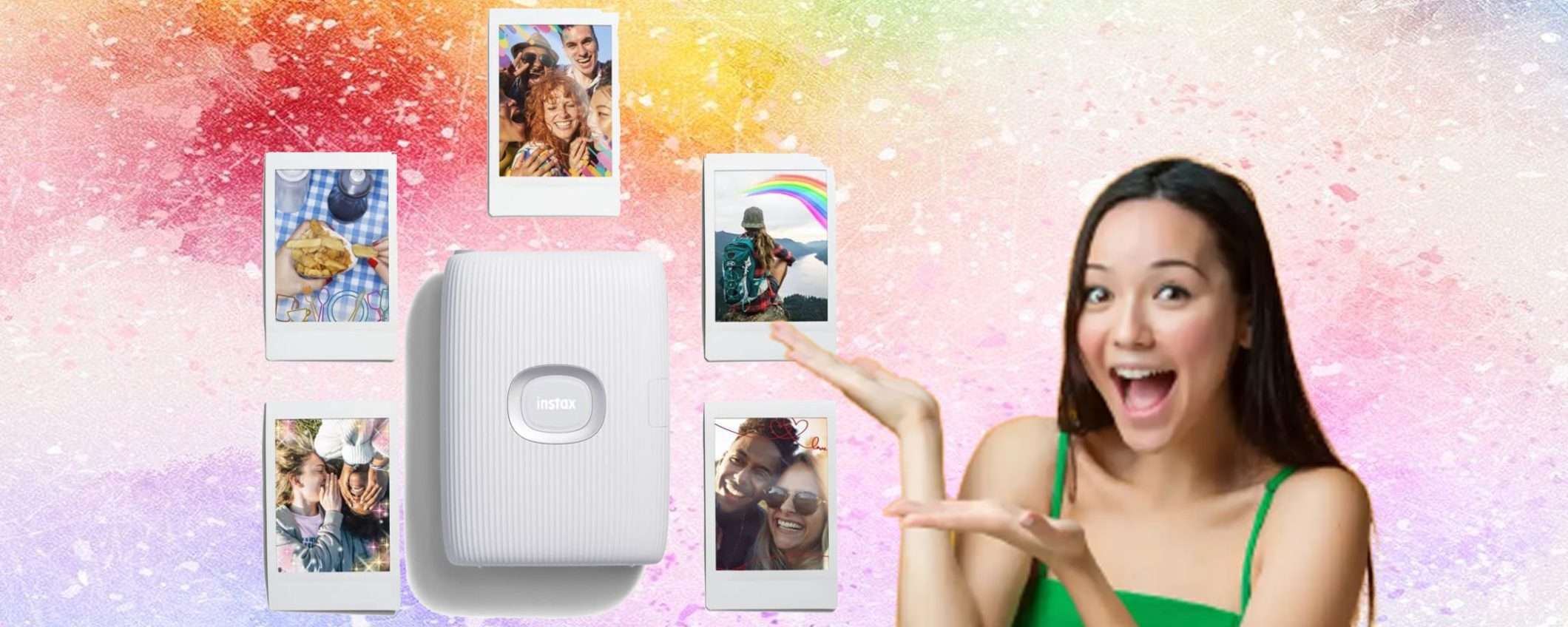 Fujifilm instax mini Link 2 scontata al prezzo BOMBA, anche a rate!