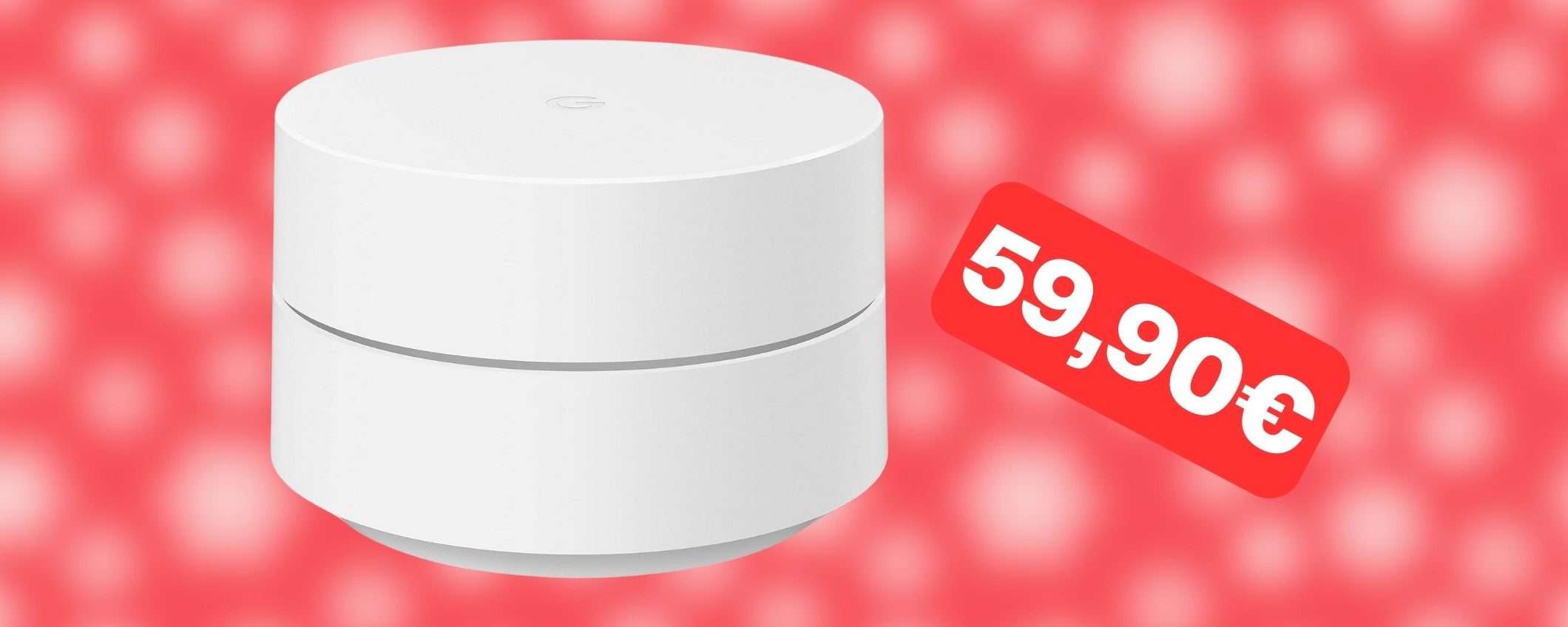 Migliora il tuo WiFi con Google Nest: offerta di Natale su Amazon (-40%)