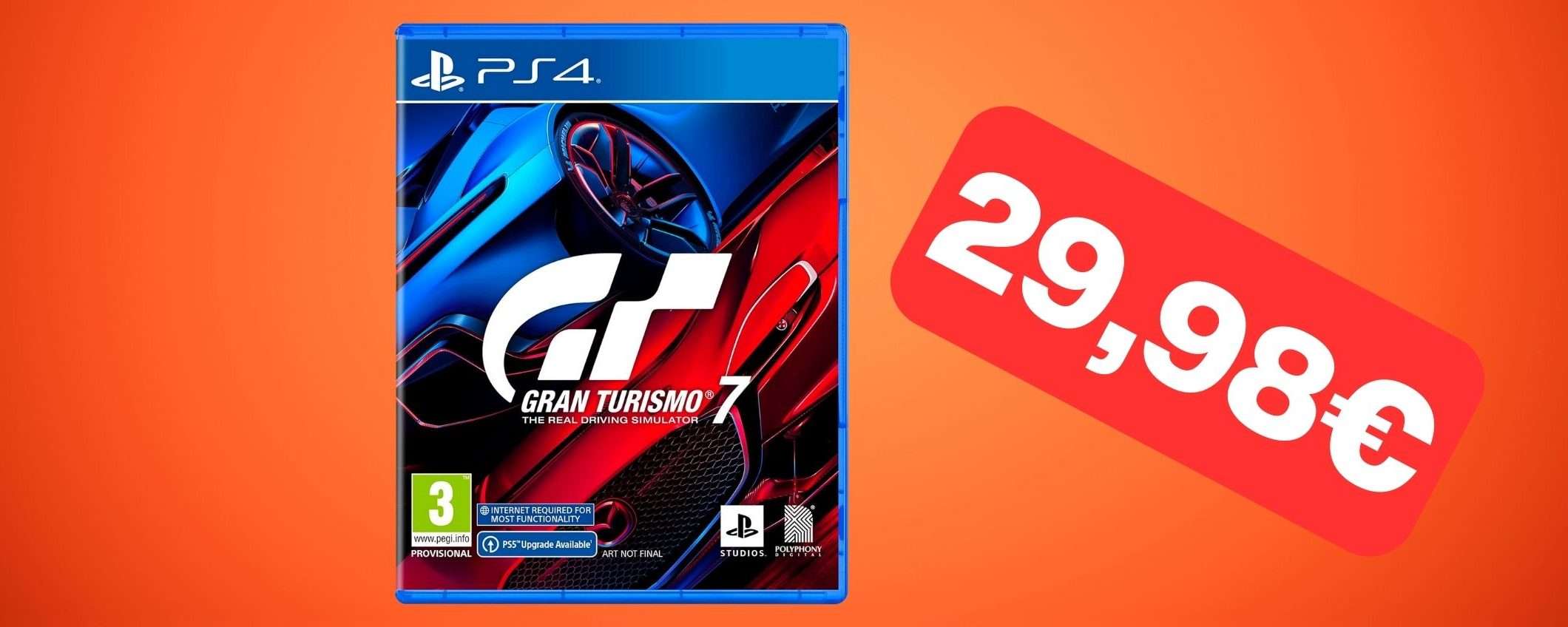 Gran Turismo 7 a 29,98€: SCONTISSIMO Amazon (-58%)