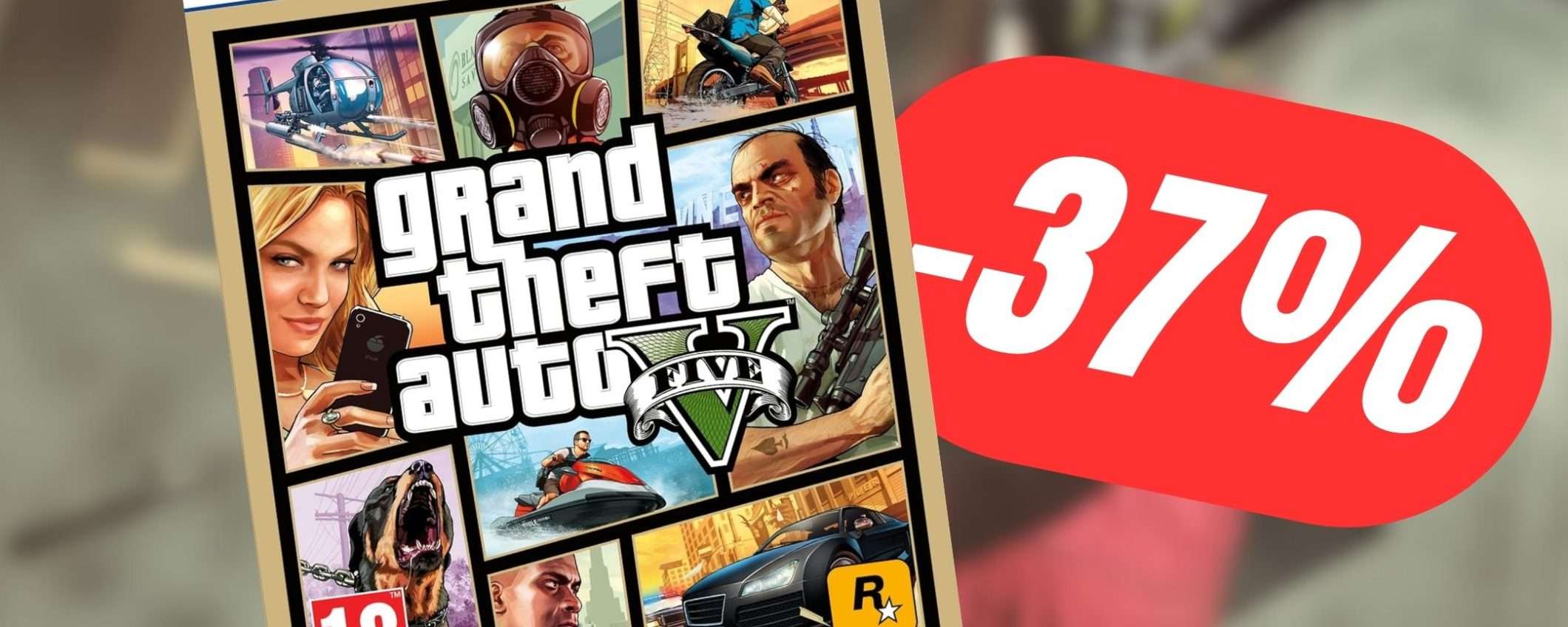 Grand Theft Auto V per PS5 è in SCONTO!