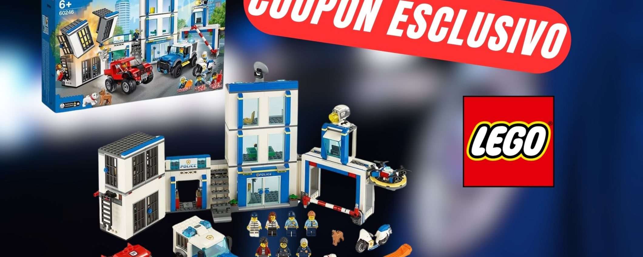 L'incredibile Stazione di Polizia LEGO è in SCONTO grazie al COUPON!