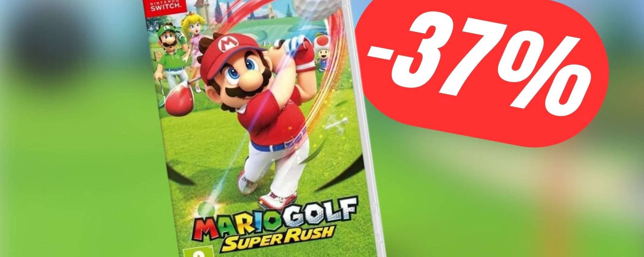 Gioca a Golf con Super Mario grazie allo SCONTO del 37%!