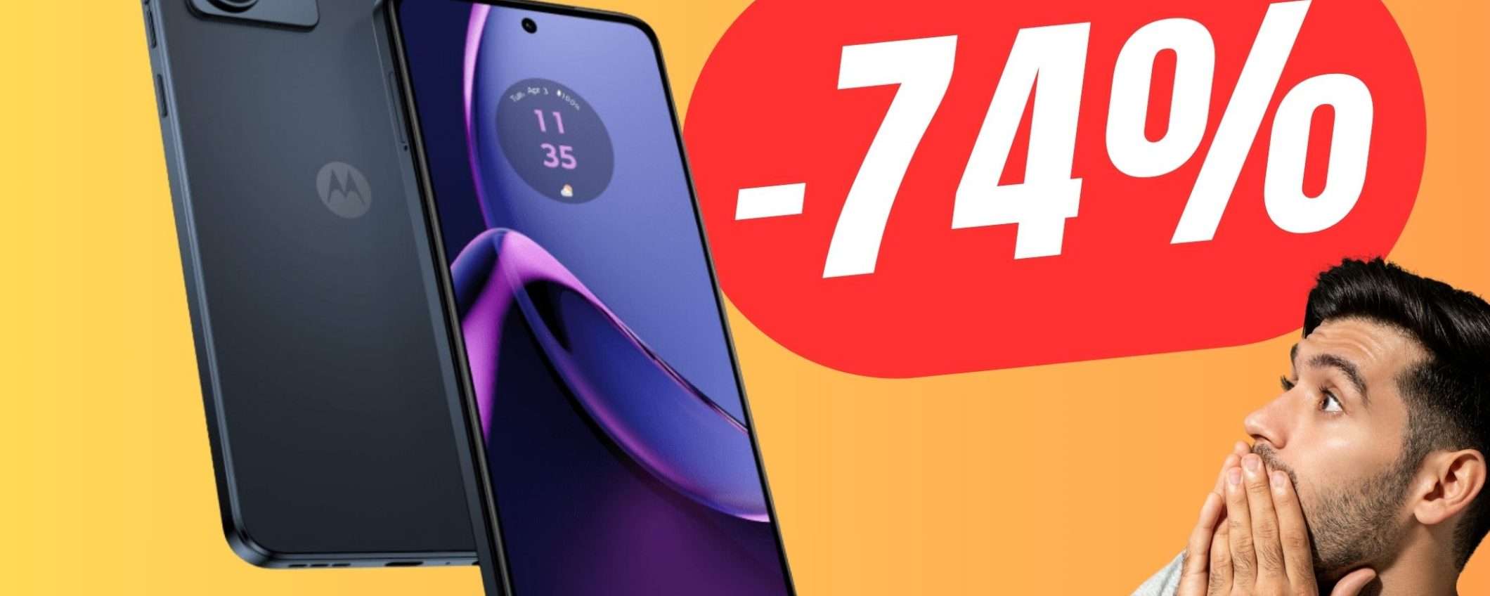 SCONTO FOLLE per questo Smartphone Motorola al 74% in meno!