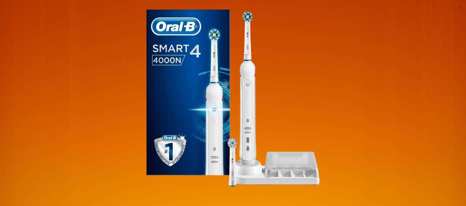 Oral-B Smart 4, pulizia totale e intelligente in OFFERTISSIMA su Amazon