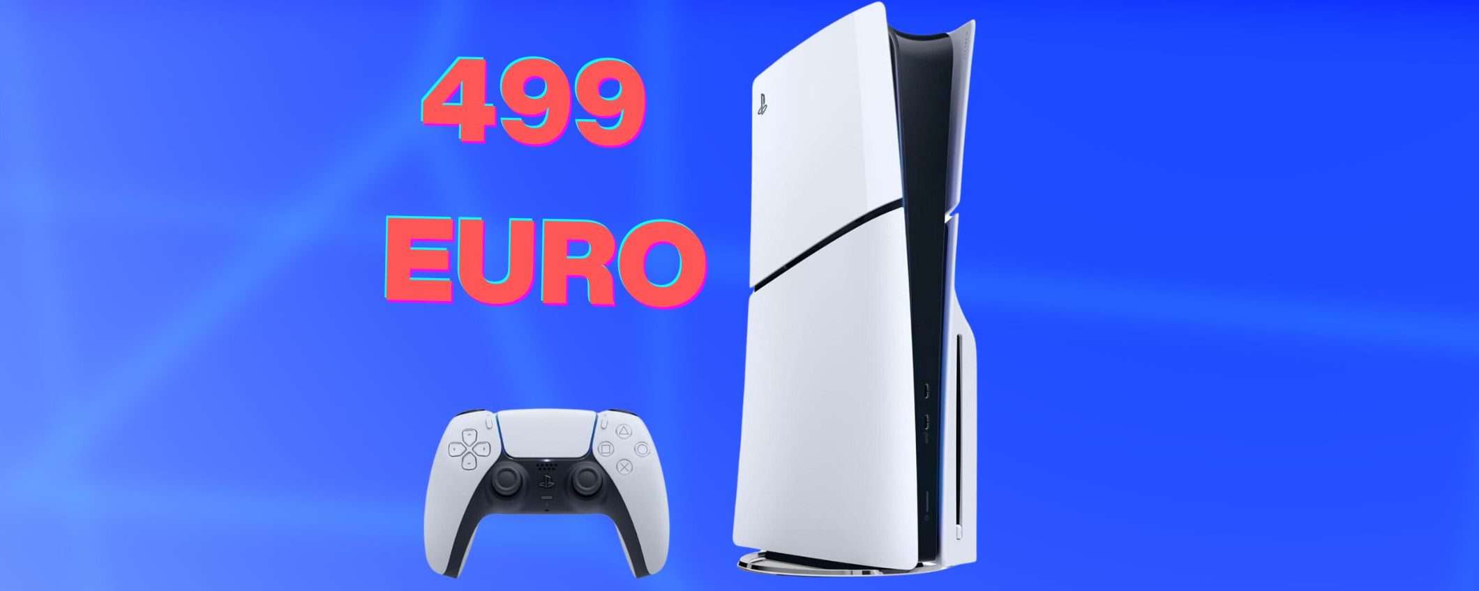 PS5 Slim in OFFERTA SHOCK: 499€ e consegna IMMEDIATA